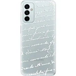 iSaprio Handwriting 01 white pre Samsung Galaxy M23 5G