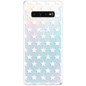 iSaprio Stars Pattern - white na Samsung Galaxy S10+