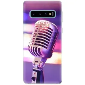 iSaprio Vintage Microphone na Samsung Galaxy S10