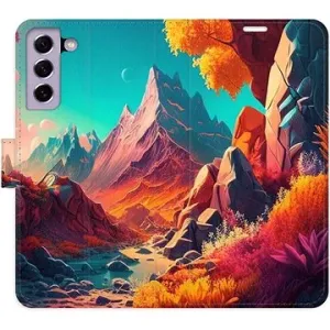 iSaprio flip puzdro Colorful Mountains na Samsung Galaxy S21 FE 5G