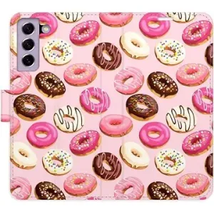iSaprio flip puzdro Donuts Pattern 03 na Samsung Galaxy S21 FE 5G