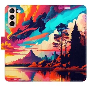 iSaprio flip puzdro Colorful Mountains 02 pre Samsung Galaxy S21