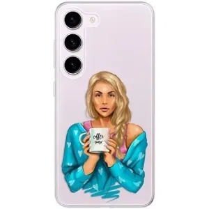 iSaprio Coffe Now pro Blond na Samsung Galaxy S23 5G