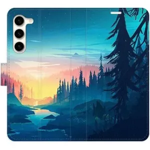 iSaprio flip puzdro Magical Landscape pre Samsung Galaxy S23+ 5G