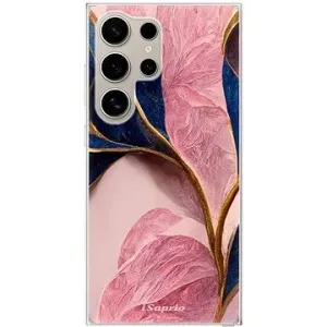 iSaprio Pink Blue Leaves – Samsung Galaxy S24 Ultra