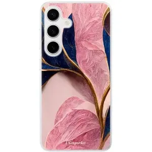 iSaprio Pink Blue Leaves – Samsung Galaxy S24