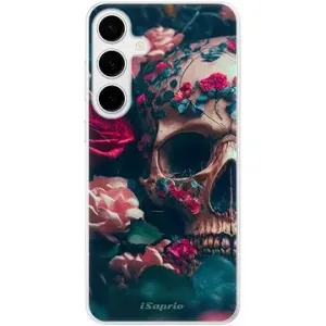 iSaprio Skull in Roses – Samsung Galaxy S24+