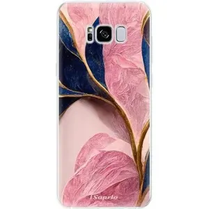 iSaprio Pink Blue Leaves pre Samsung Galaxy S8