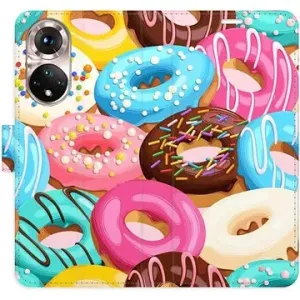 iSaprio flip puzdro Donuts Pattern 02 pre Honor 50/Nova 9