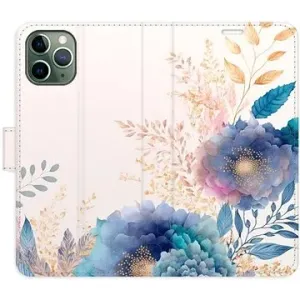 iSaprio flip puzdro Ornamental Flowers 03 pre iPhone 11 Pro