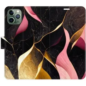 iSaprio flip puzdro Gold Pink Marble 02 pre iPhone 11 Pro