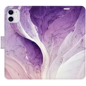 iSaprio flip puzdro Purple Paint pre iPhone 11