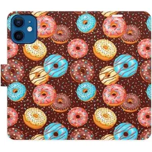 iSaprio flip puzdro Donuts Pattern pre iPhone 12 mini