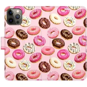 iSaprio flip puzdro Donuts Pattern 03 pre iPhone 12/12 Pro