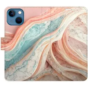 iSaprio flip puzdro Colour Marble pre iPhone 13 mini