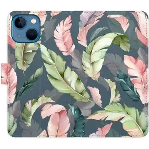 iSaprio flip puzdro Flower Pattern 09 pre iPhone 13 mini