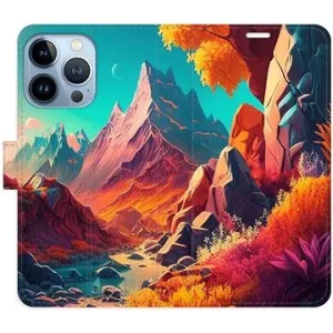 iSaprio flip puzdro Colorful Mountains na iPhone 13 Pro