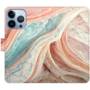 iSaprio flip puzdro Colour Marble pre iPhone 13 Pro
