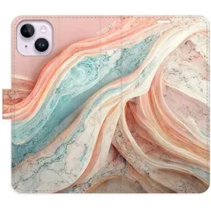 iSaprio flip puzdro Colour Marble pre iPhone 14 Plus