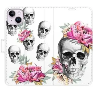 iSaprio flip puzdro Crazy Skull na iPhone 14 Plus
