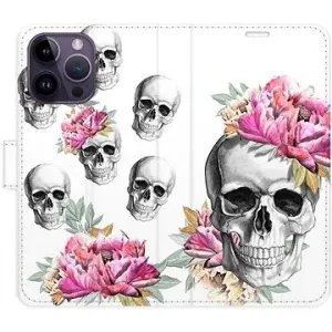 iSaprio flip puzdro Crazy Skull pre iPhone 14 Pro Max