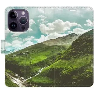 iSaprio flip puzdro Mountain Valley na iPhone 14 Pro