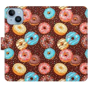 iSaprio flip puzdro Donuts Pattern pre iPhone 14
