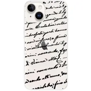 iSaprio Handwriting 01 black pre iPhone 15 Plus