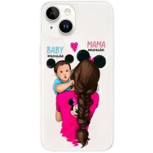 iSaprio Mama Mouse Brunette and Boy pre iPhone 15 Plus