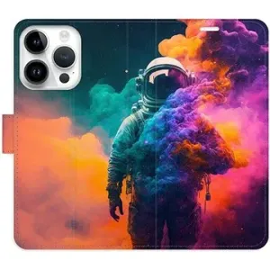 iSaprio flip puzdro Astronaut in Colours 02 pre iPhone 15 Pro
