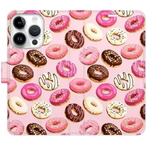 iSaprio flip puzdro Donuts Pattern 03 pre iPhone 15 Pro