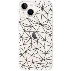 iSaprio Abstract Triangles 03 black pre iPhone 15
