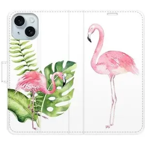 iSaprio Flamingos na iPhone 15