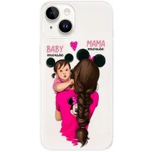 iSaprio Mama Mouse Brunette and Girl pre iPhone 15