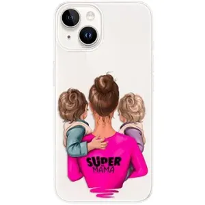 iSaprio Super Mama Two Boys pre iPhone 15