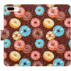 iSaprio flip puzdro Donuts Pattern pre iPhone 7 Plus