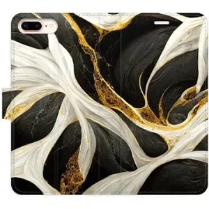 iSaprio flip puzdro BlackGold Marble na iPhone 7 Plus