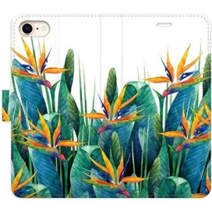 iSaprio flip puzdro Exotic Flowers 02 pre iPhone 7/8/SE 2020