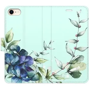iSaprio flip puzdro Blue Flowers pre iPhone 7/8/SE 2020