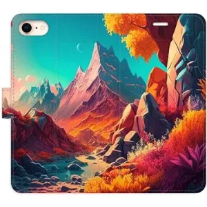 iSaprio flip puzdro Colorful Mountains pre iPhone 7/8/SE 2020