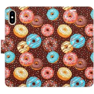 iSaprio flip puzdro Donuts Pattern pre iPhone X/XS