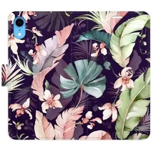 iSaprio flip puzdro Flower Pattern 08 pre iPhone XR