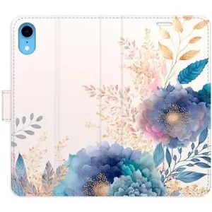 iSaprio flip puzdro Ornamental Flowers 03 na iPhone XR