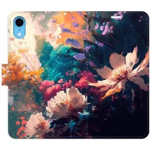 iSaprio flip puzdro Spring Flowers pre iPhone XR