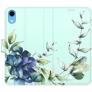 iSaprio flip puzdro Blue Flowers na iPhone XR