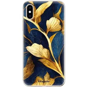 iSaprio Gold Leaves pre iPhone XS