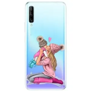 iSaprio Kissing Mom – Blond and Girl na Huawei P Smart Pro