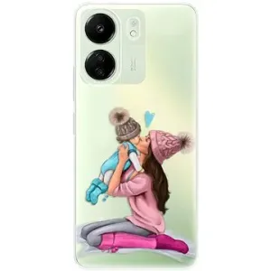 iSaprio Kissing Mom – Brunette and Boy – Xiaomi Redmi 13C