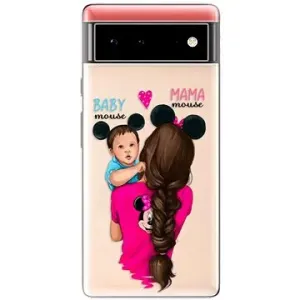 iSaprio Mama Mouse Brunette and Boy na Google Pixel 6 5G