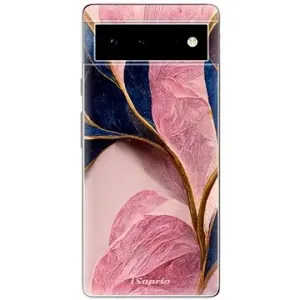 iSaprio Pink Blue Leaves pre Google Pixel 6 5G